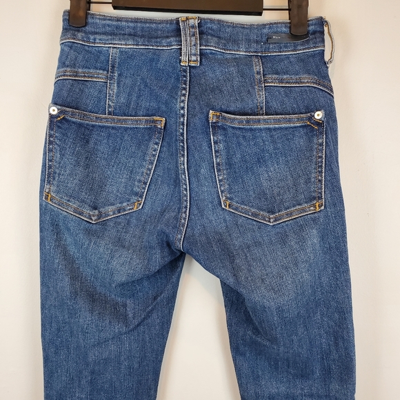 Pilcro and the Letterpress High Rise Skinny  Jeans Size 25 Womens Anthropologie - Picture 6 of 13
